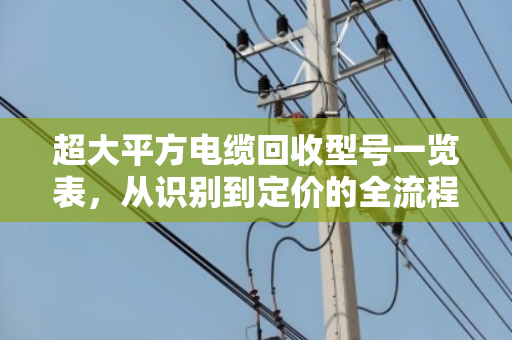 超大平方电缆回收型号一览表，从识别到定价的全流程指南