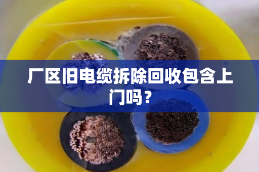厂区旧电缆拆除回收包含上门吗? 厂区旧电缆拆除回收包含上门吗?