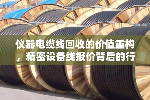 仪器电缆线回收的价值重构，精密设备线报价背后的行业逻辑与可持续路径