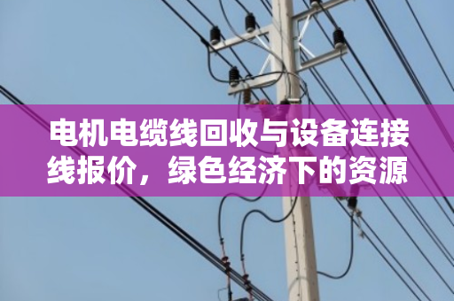 电机电缆线回收与设备连接线报价，绿色经济下的资源重构与价值掘金