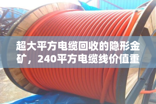 超大平方电缆回收的隐形金矿,240平方电缆线价值重估与市场报价深度解析 超大平方电缆回收的隐形金矿,240平方电缆线价值重估与市场报价深度解析