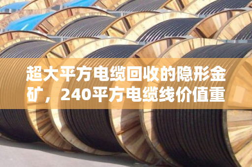 超大平方电缆回收的隐形金矿,240平方电缆线价值重估与市场报价深度解析 超大平方电缆回收的隐形金矿,240平方电缆线价值重估与市场报价深度解析