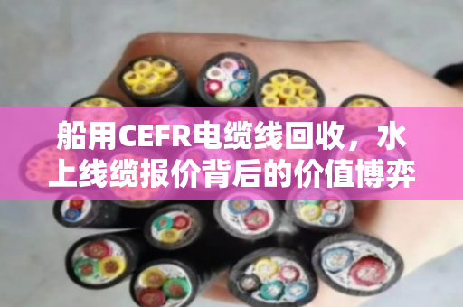 船用CEFR电缆线回收,水上线缆报价背后的价值博弈与绿色航运新机遇 船用CEFR电缆线回收,水上线缆报价背后的价值博弈与绿色航运新机遇