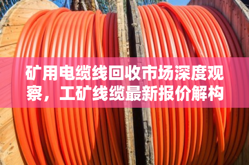 矿用电缆线回收市场深度观察，工矿线缆最新报价解构与行业趋势前瞻