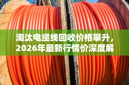 淘汰电缆线回收价格攀升,2026年最新行情价深度解析与市场趋势 淘汰电缆线回收价格攀升,2026年最新行情价深度解析与市场趋势