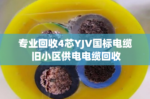 专业回收4芯YJV国标电缆 旧小区供电电缆回收